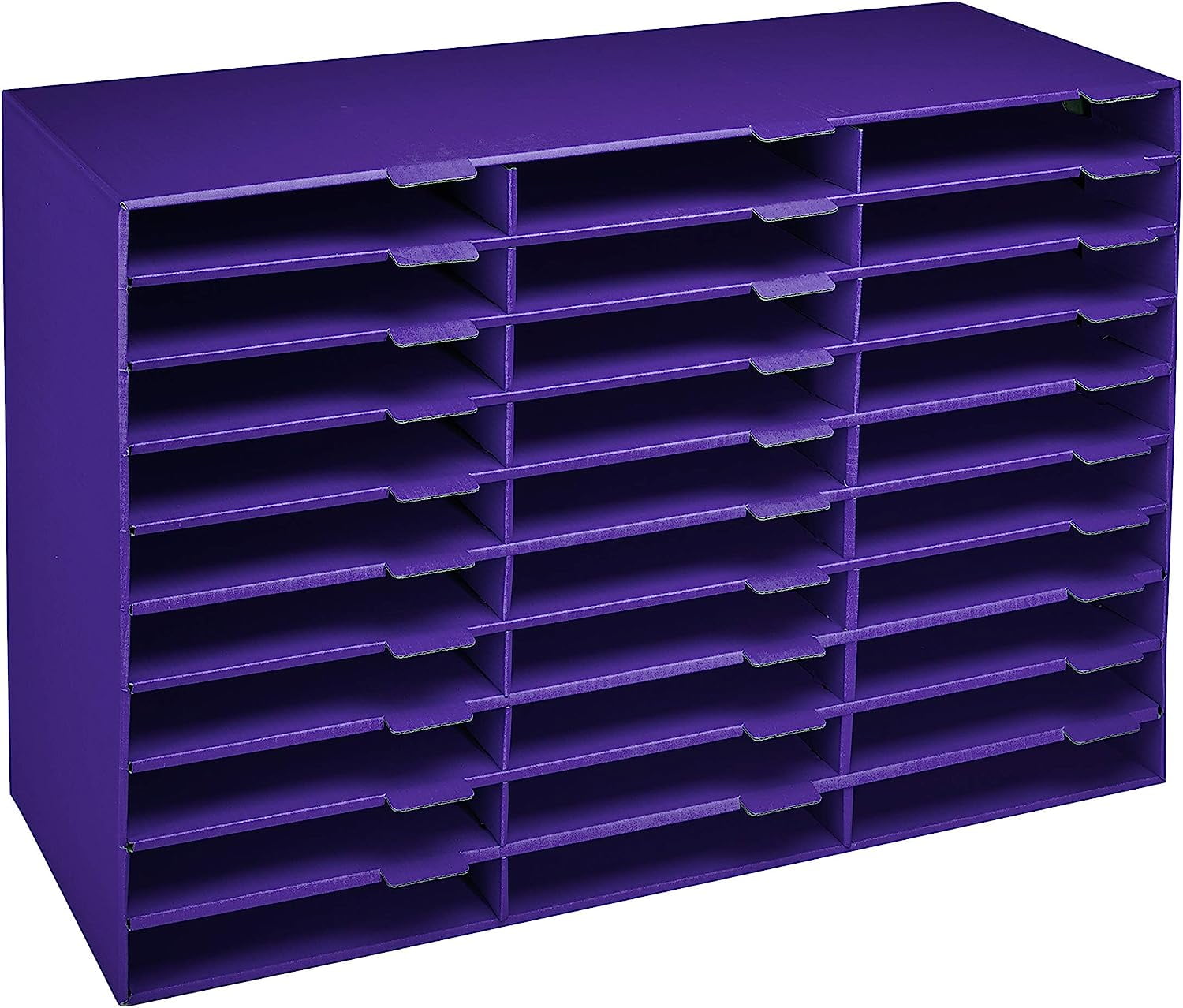 Cardboard Literature Organizer