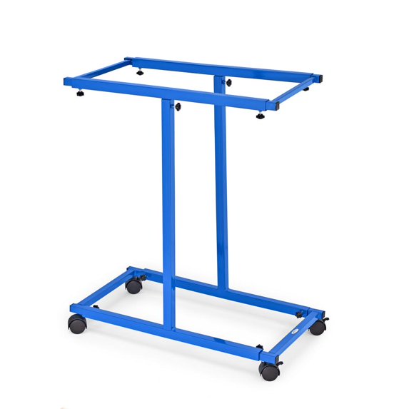 AdirOffice Mobile Storage Blueprint Steel Vertical File Blueprint Cabinet, Blue