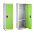 thumbnail image 1 of AdirOffice Steel Metal Storage Locker, 48 Inches, 3 Shelves, Green, 1 of 7