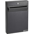 thumbnail image 1 of AdirOffice Steel Wall Mountable Document Storage Mail Box W/4 Keys, Black, 1 of 7