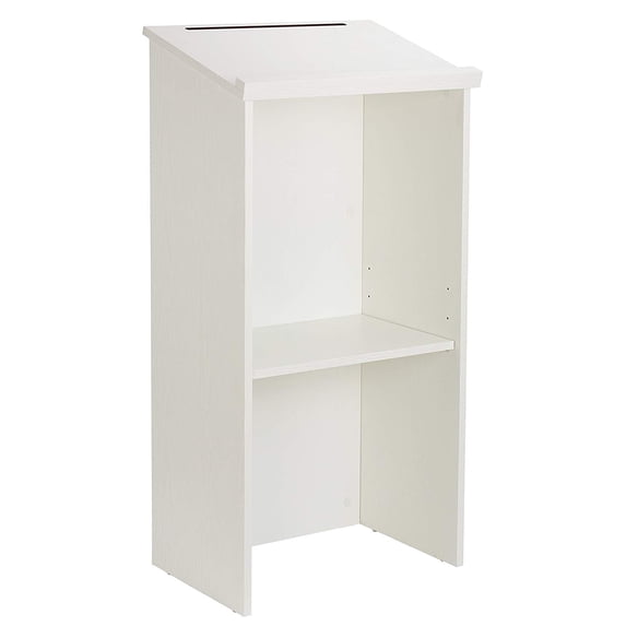 Adiroffice 661-01 Wood Stand-Up Podium Lectern