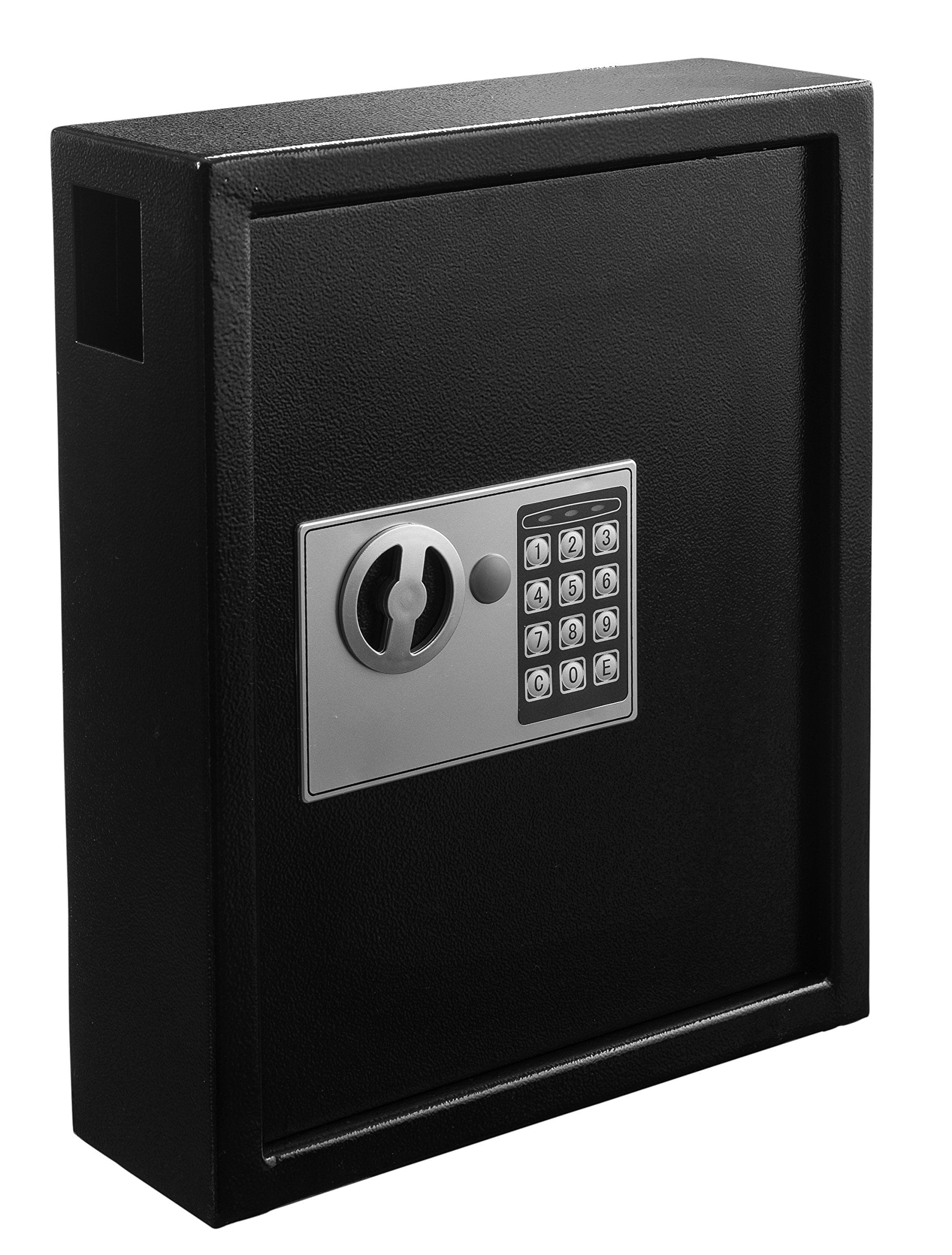 Adiroffice Key Holder Wall Mount - 40-keys Lock Box with Code, Key Cabinet Wall Mount, Valet Parking &Car Dealer Key Box - Space Saving Locking Key Box Wall Mount with Digital Lock
