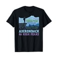 Wordcloud High Adirondack 46 High Peaks 46Er Mountain List Word Cloud T-Shirt ...