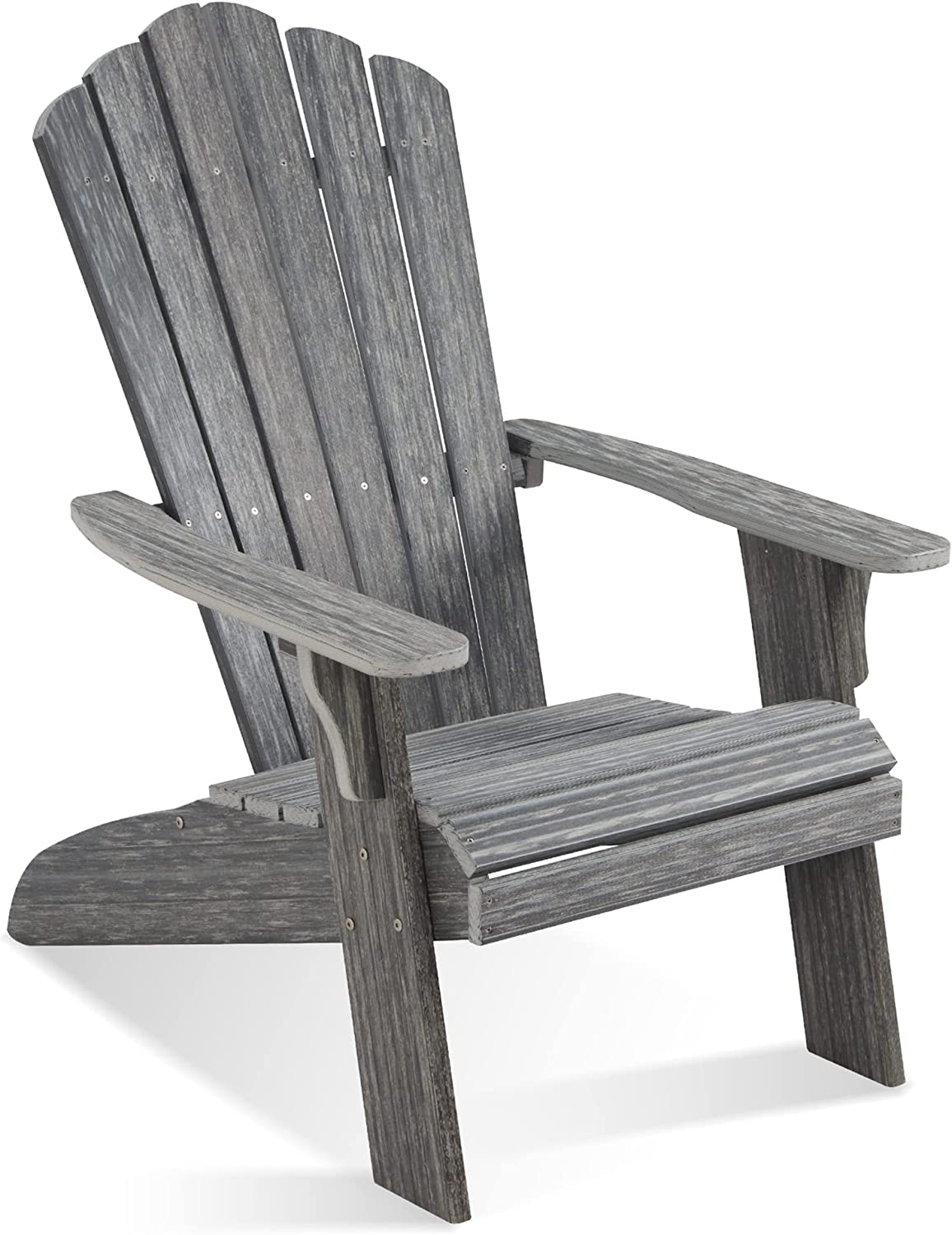 Adirondack Chair Outdoor, Oversized Patio Chair Poly Lumber, Weather