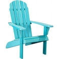 Adirondack Chair Premium Weather Resistant Poly Lumber Outdoor Patio