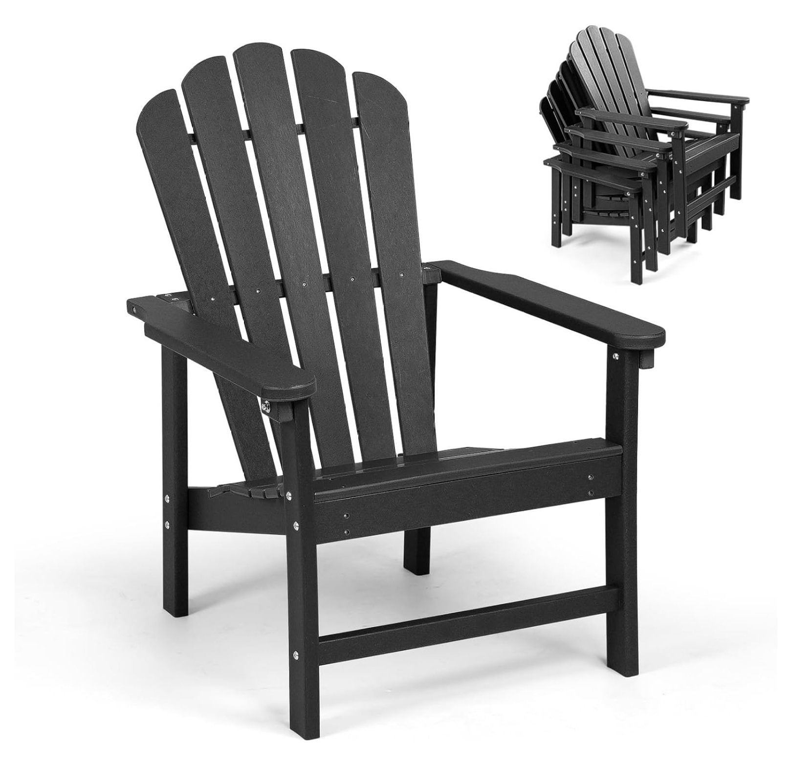 Adirondack Chair, Stacking Adirondack Chair, HDPE AllWeather