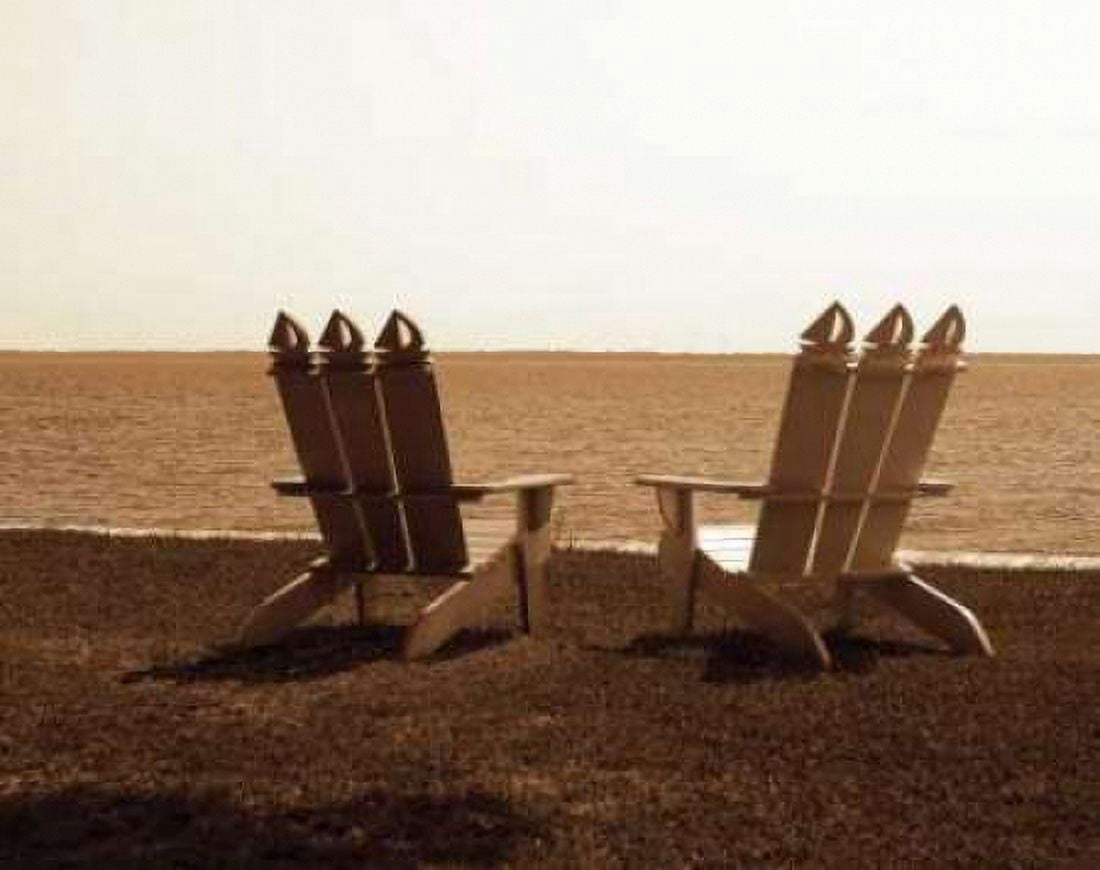 Adirondack Chairs I Canvas Art - Alan Hausenflock (24 x 30)