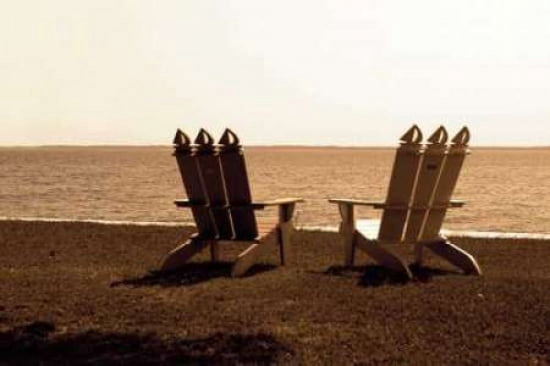 Adirondack Chairs I Canvas Art - Alan Hausenflock (24 x 36)