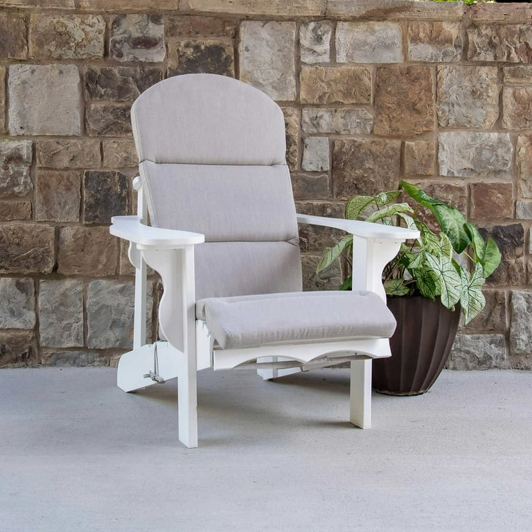Adirondack Cushion for Leisure Line Chairs 2 pack Gray