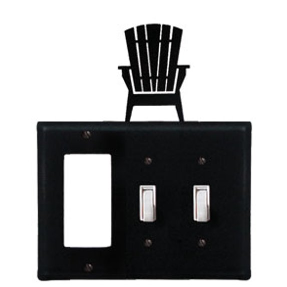 Adirondack Single GFI CUSTOM Product Double Switch Cover
