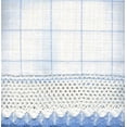 thumbnail image 1 of Adirondack white/blue kitchen curtain swag, 1 of 2