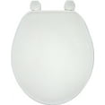 thumbnail image 1 of Adj Hinge Plastic Seat Wht Bemis Mfg Toilet Seat Repair 70AR000 073088086198, 1 of 1