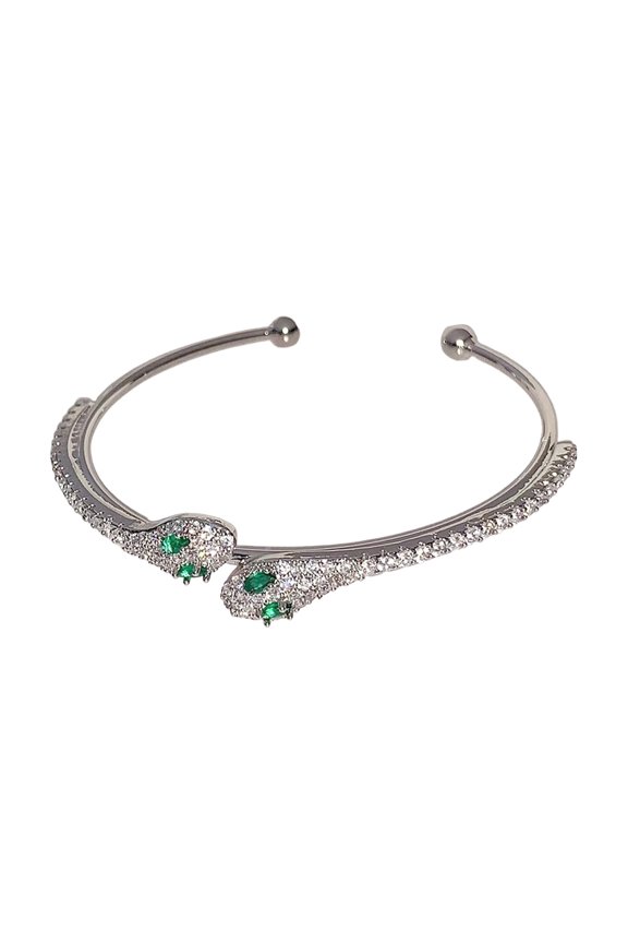 Adjsutable Opening Bangle Adjustable Snake Hand Chain Comfortable Wristlet For Casual Evening Outfits