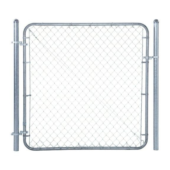 Adjust-A-Gate Fit-Right Chain Link Fence Walk-Through Gate Kit 24"-72" x 6'