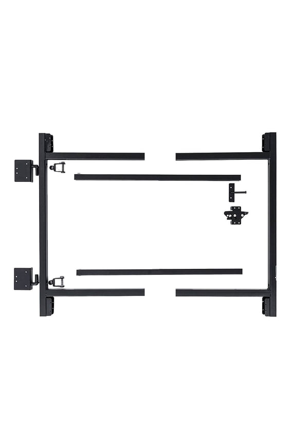 Adjust-A-Gate Steel Frame Gate Building Kit, 36"-60" Opening Up To 4' High
