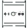 thumbnail image 1 of Adjust-A-Gate Steel Frame Gate Building Kit, 60"-96 Inch Wide Opening (2 Pack), 1 of 10