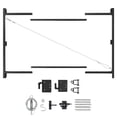 thumbnail image 1 of Adjust-A-Gate Steel Frame Gate Building Kit, 60"-96" Wide, 6' High (3 Pack), 1 of 11
