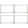 thumbnail image 1 of Adjust-A-Gate Steel Frame Gate Kit, 36"-72" Wide Opening To 6' High (4 Pack), 1 of 10