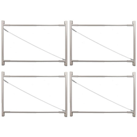 Adjust-A-Gate Steel Frame Gate Kit, 36"-72" Wide Opening To 6' High (4 Pack)