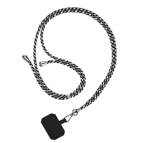 Adjust Straps Net Red Fashion Mobile Phone Lanyard Hanging Neck Safe And Lost Fixed Card