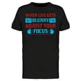thumbnail image 1 of Adjust Your Focus T-Shirt Men -Image by Shutterstock, Male Large, 1 of 2