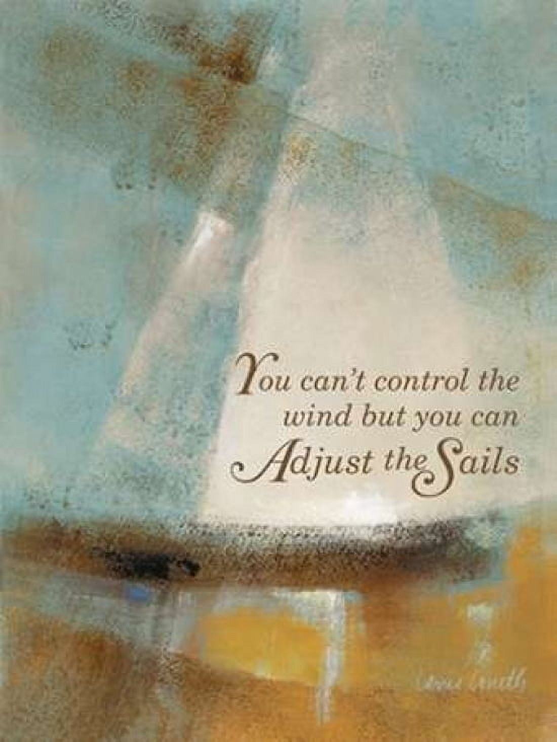 Adjust the Sails and Journey I Canvas Art - Lanie Loreth (22 x 28)
