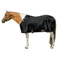thumbnail image 1 of Adjusta Fit Dura-Nylon Stable Sheet | Horse V-Free Open Front Legstrap | Black | 78, 1 of 8