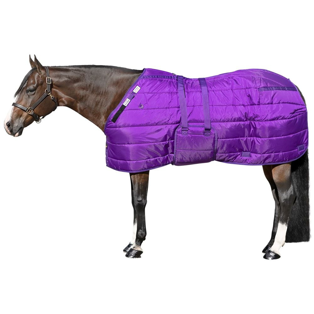 Adjusta Fit Dura-Nylon V-Free Horse Stable Blanket | Color Purple ...