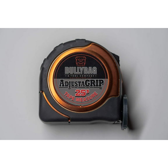 AdjustaGRIP 25' Tape Measure with Double Sided Printing and Oversize & Dynamic Adjusting Claw