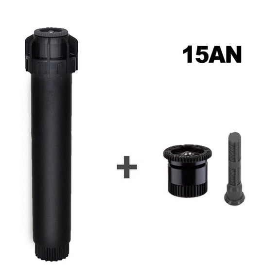 Adjustable 0-360° Popup Sprinkler Head: Efficient Garden Watering Tool!