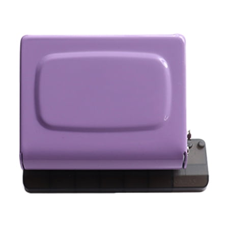 Adjustable 10 Hole Paper Binding Machine with Metal Plastic Construction for Home Office School