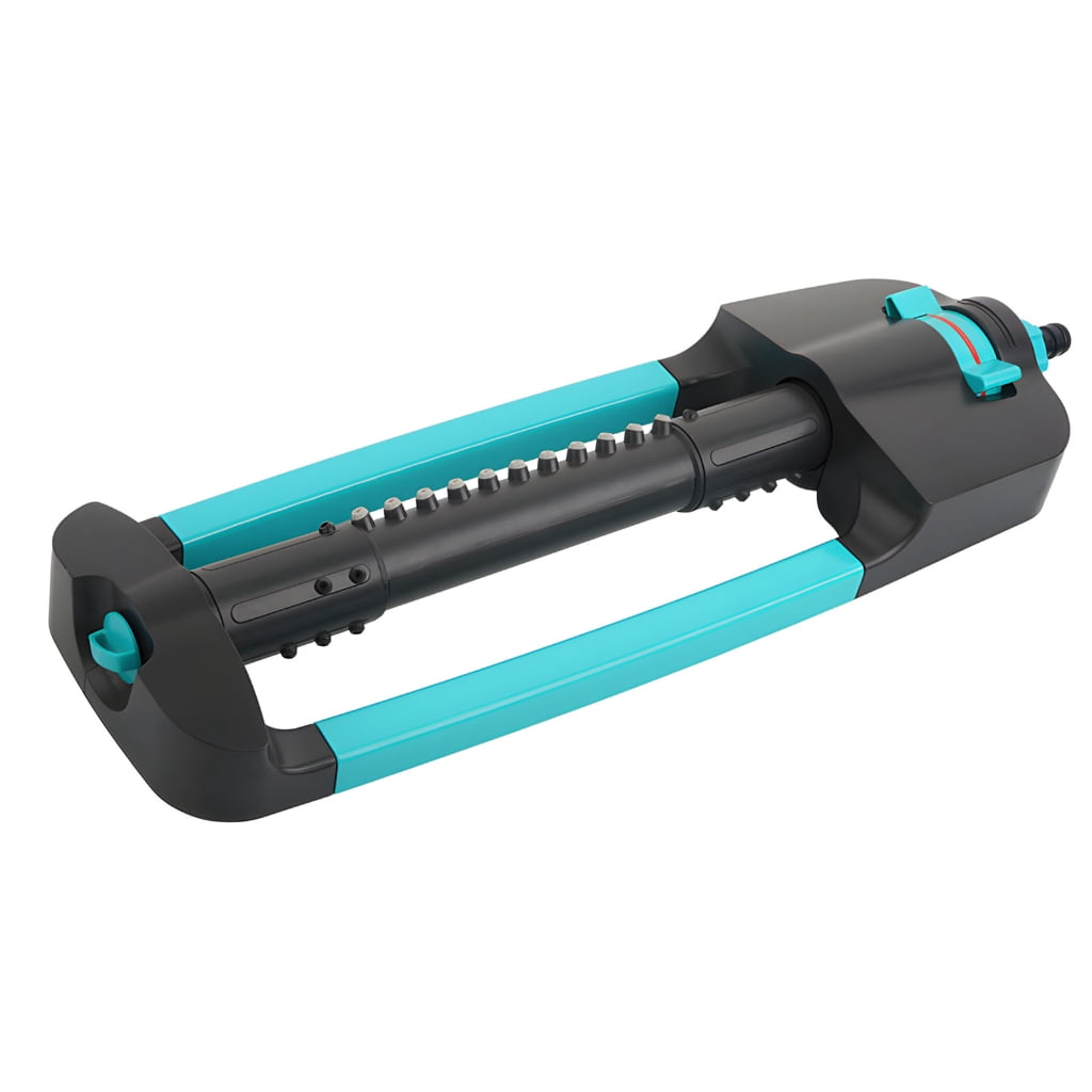 Adjustable 13-19 Hole Oscillating Sprinkler for Effective Garden and Yard Coverage