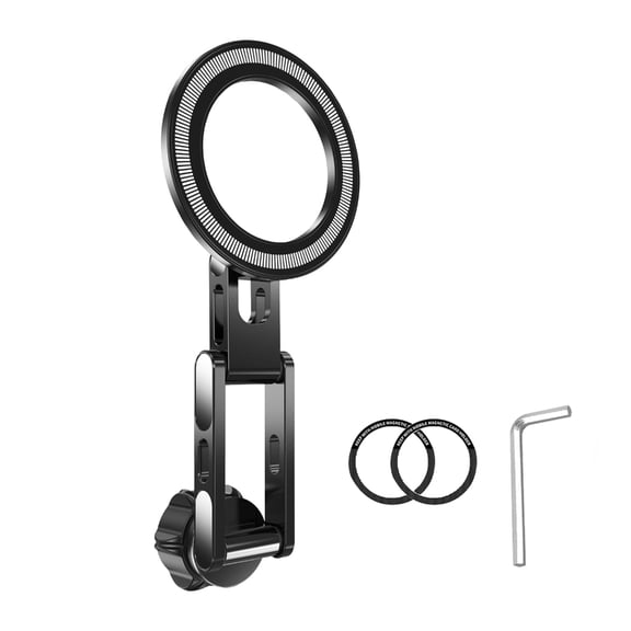 Adjustable 17mm Ball Joint Magnetic Phone Mount Car Phone Holder Universal For Vent Dashboard Desktop Use