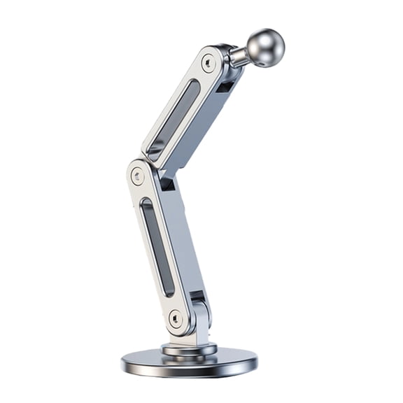 Adjustable 17mm Mount Adhesive Base Aluminum Mounting Base for Car Dashboards Phone Holder & Tablet Stand