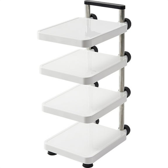 Adjustable 2-4 Tiers Pot Storage Rack Pan Organizer Holder for Kitchen Cabinet 4 Tier