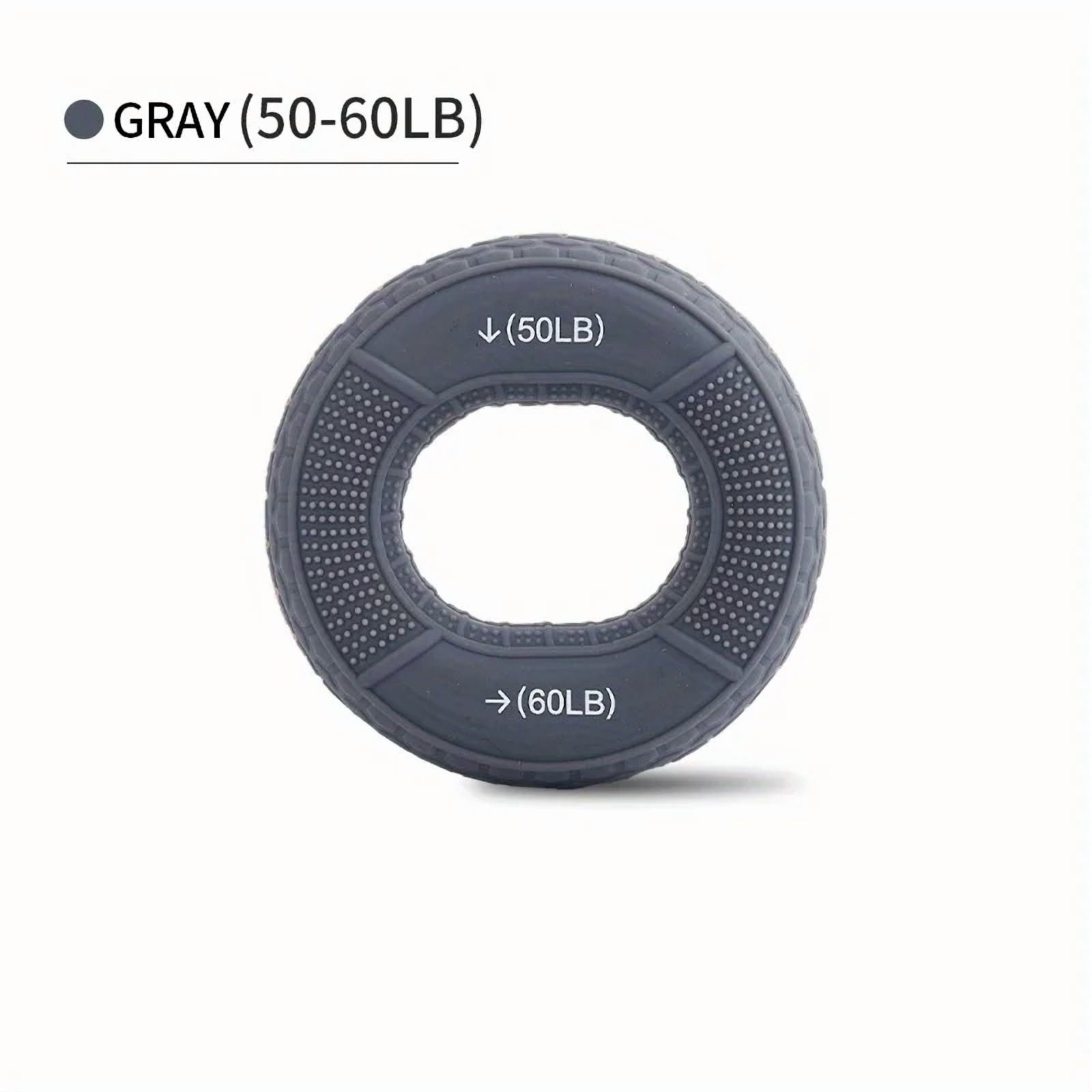 Adjustable 20-80LB Hand Grip Ring, Grip Strength Trainer for Muscle Power and Forearm Strength