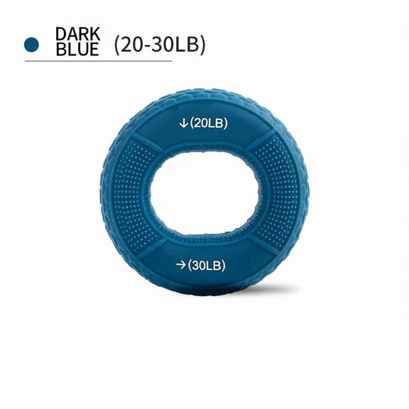 Adjustable 20-80LB Hand Grip Ring, Grip Strength Trainer for Muscle Power and Forearm Strength