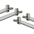 thumbnail image 1 of Adjustable 28"-48" Magnetic Curtain Rod ( Set of 4 ) - Satin Nickel, 1 of 3