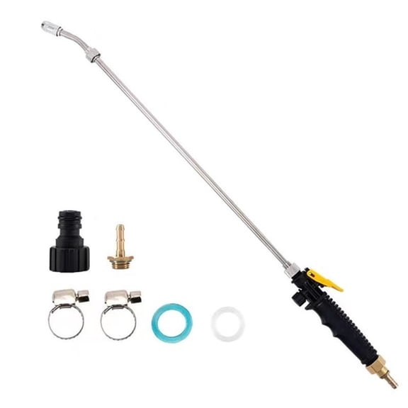 Adjustable 29 Stainless Steel Spray Wand with Brass Connector for Versatile