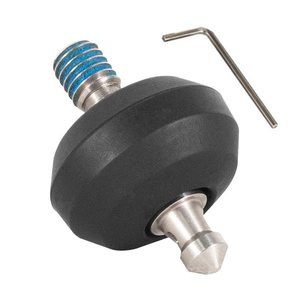 Adjustable 3/8 Tripod Foot Spikes Nonslip Pad for Camera Monopods and Live Broadcasts Easy Switching Included Tool