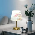 thumbnail image 1 of Adjustable 3-Color Light Desk Light Vintage Bronze Table Lamp For Bedroom Office Living Room Kawaii Pastel Bunny, 1 of 9