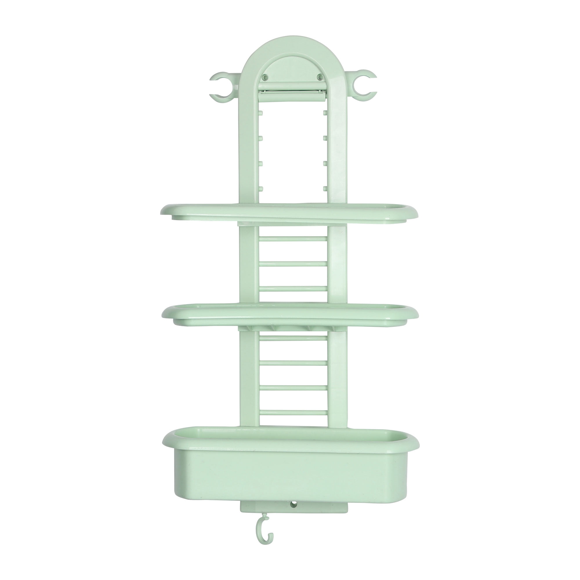 Adjustable 3 Tier Hanging Shower Caddies,Plastic Basket Rack Storage