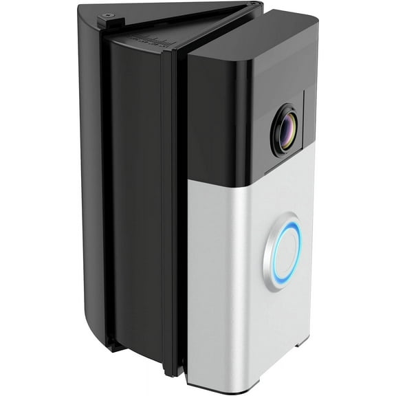 Adjustable 30 to 55 Degree Doorbell Angle Mount Compatible with Video Doorbell 1/2/3/4/Wired/Pro/(2020 Release)/Battery Doorbell Plus, Camera Mount Holder Bracket Wedge for Apartment