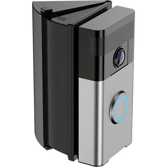 Adjustable 30 to 55 Degree Doorbell Angle Mount Compatible with / Video Doorbell/Battery Doorbell, Replacement Angle Adjustment Adapter Mounting Bracket Wed Kit