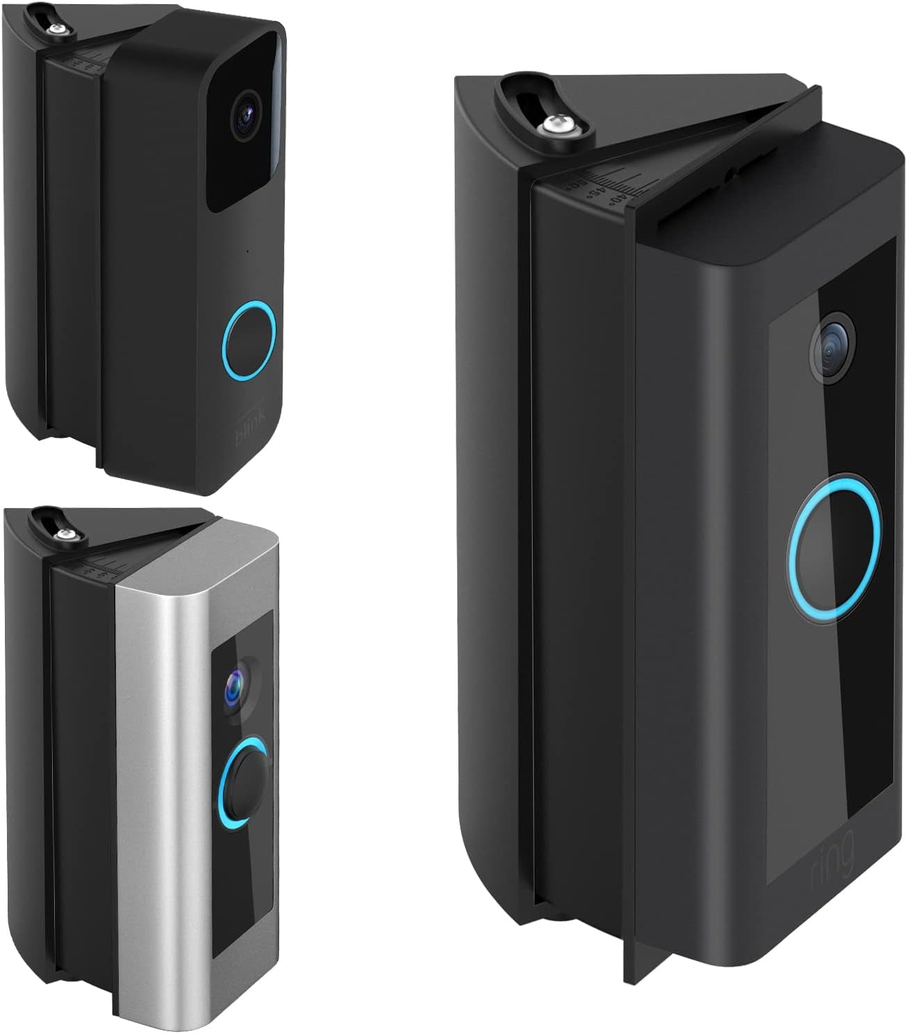 Swivel Mount Simplisafe Doorbell Angle Ring Doorbell Brick Mount - Main Image