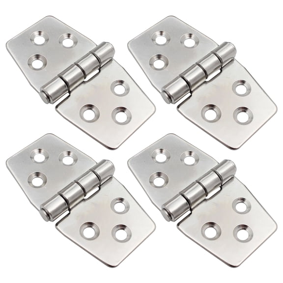 Adjustable 304 Stainless Steel Hinge Heavy Load Bearing 50kg Electrical Panel Door Hinge Marine Application Copper Bushing Smooth Operations