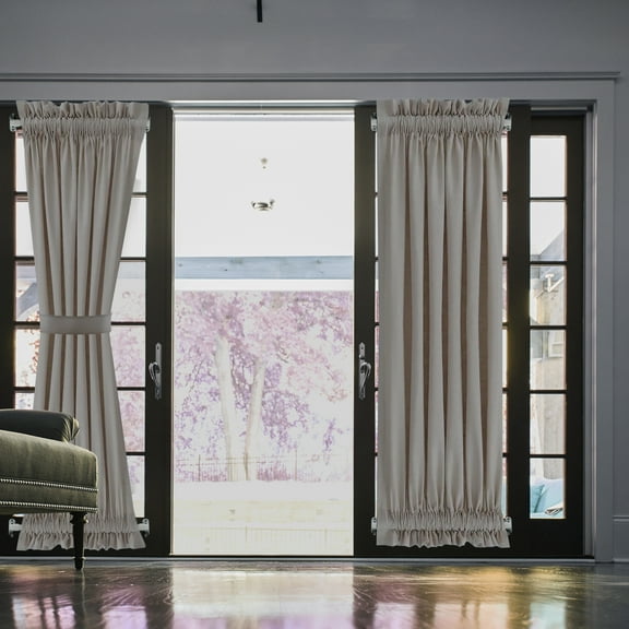 Adjustable 31" to 55" Oval Sash Rod in White (Set of 4)