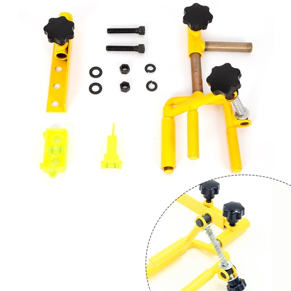 Adjustable 360-Degree Bow Vise, Corrosion-Resistant Iron Construction, Easy Installation, Great Gift for Bow Lovers, Ideal for Nocking and Sighting