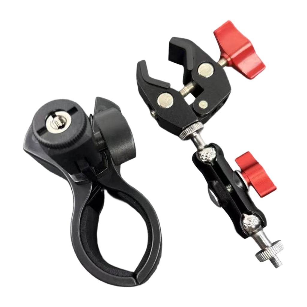 Adjustable 360 Degree Rotating Microphones Stand Clip For Securing Microphones Cameras And Other Small Electronics