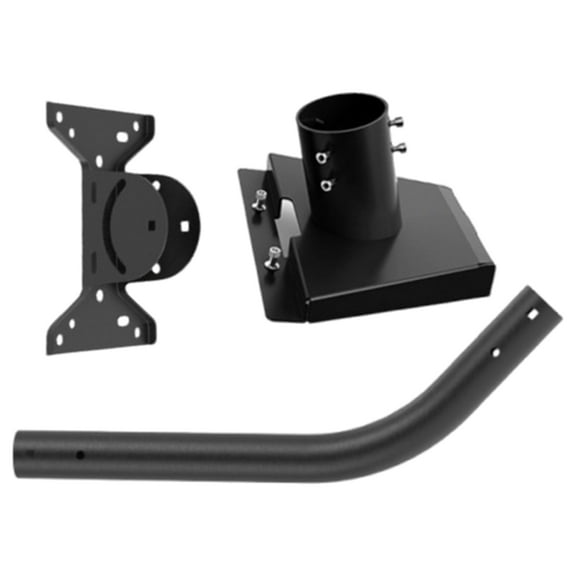Adjustable 360 Degree Rotation Metal Mounting Bracket Stand For Satellite Antennas With Wall Ceiling Installation Option